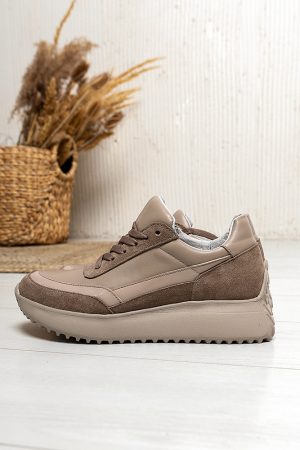 Кросівки LOLA-2 мокко шкіра 8150