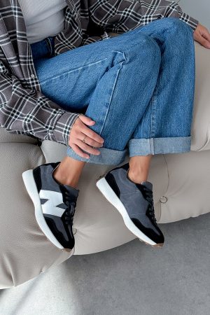 Кросівки Balance т.сірі 8238