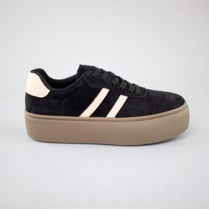 Кеди жіночі замш 592774 Чорні